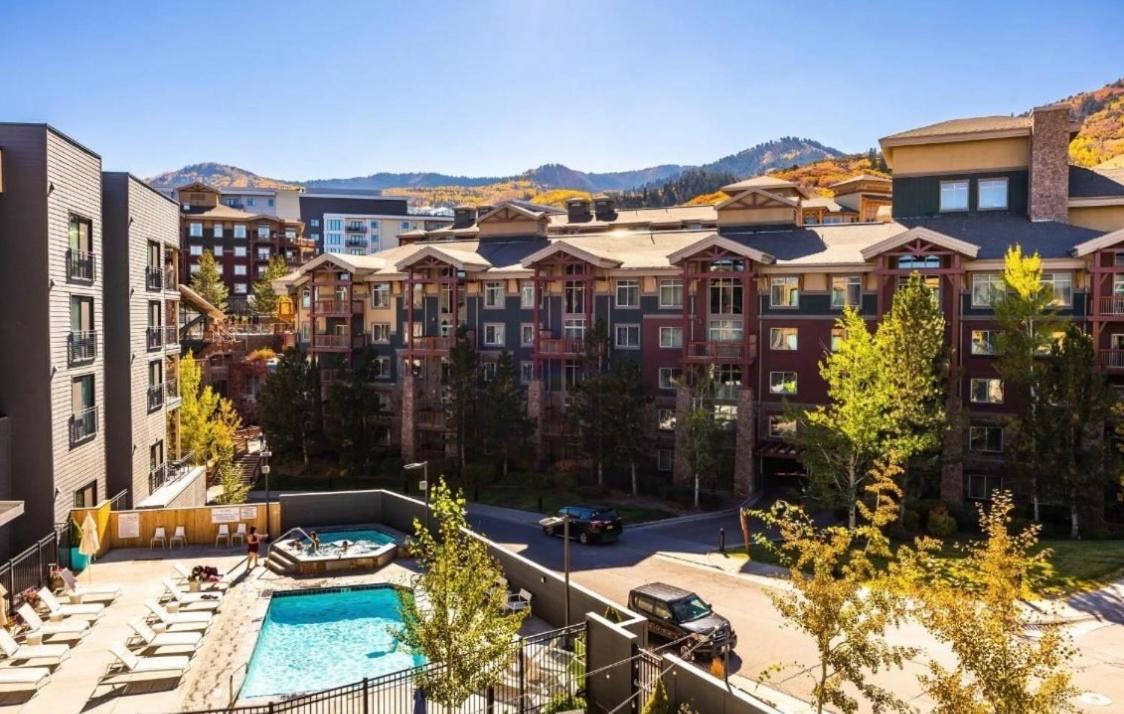 بارك سيتي Slope Side Studio In The Heart Of Canyons Village With Heated Pool & Hot Tub! المظهر الخارجي الصورة